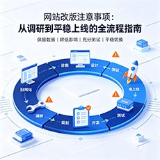 阳江建站-网站改版注意事项：从调研到平稳上线的全流程指南