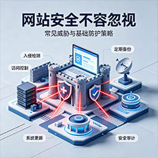 阳江建站-网站安全不容忽视：常见威胁与基础防护策略