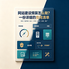 阳江建站-网站建设预算怎么做？一份详细的费用清单