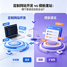 阳江建站-定制网站开发 vs 模板建站：哪个更适合你的企业？